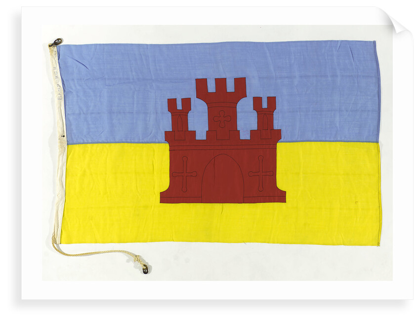House flag, Bamburgh Shipping Co. Ltd by unknown