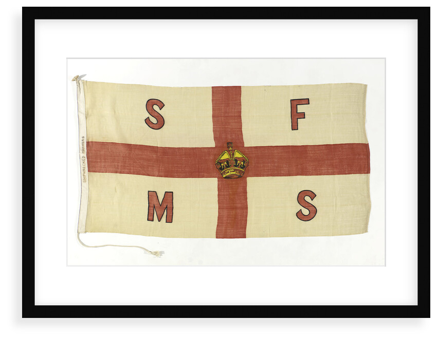 House flag, Shipwrecked Fishermen and Mariners Royal Benevolent Society by unknown