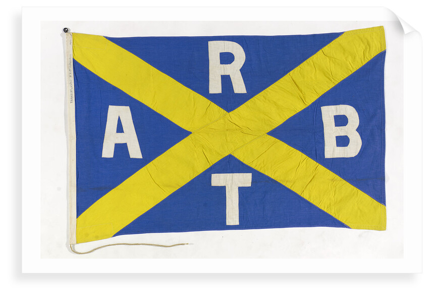 House flag, Transatlantic Rederiaktiebolaget by Goteborgs Flaggfabriks
