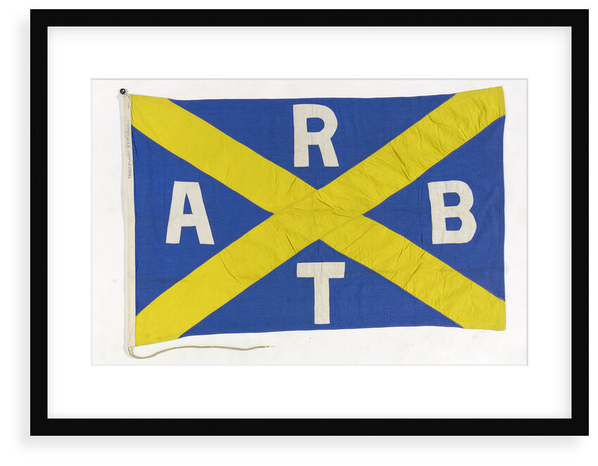 House flag, Transatlantic Rederiaktiebolaget by Goteborgs Flaggfabriks