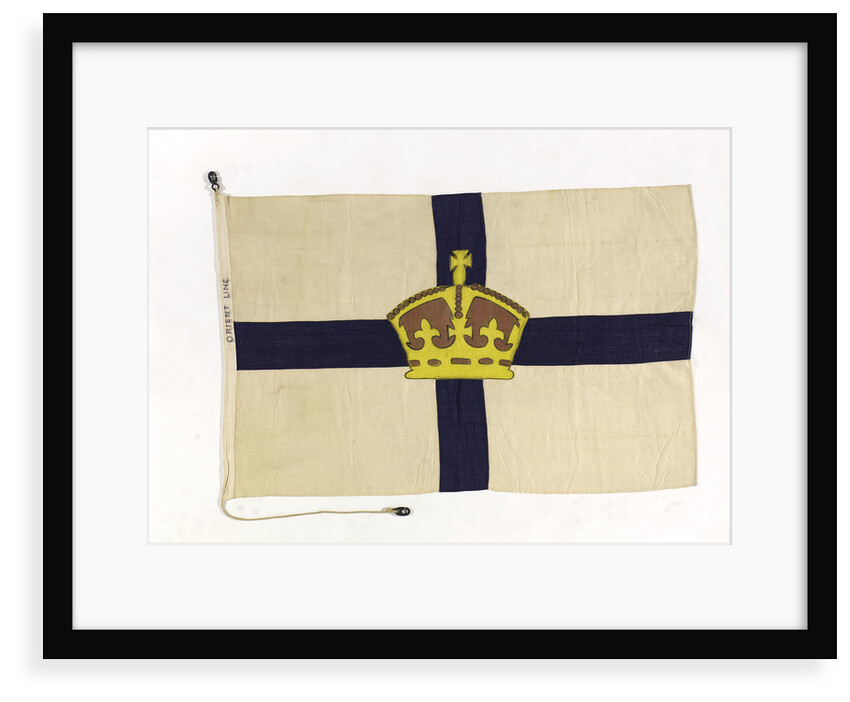 House flag, Orient Steam Navigation Co. Ltd by unknown