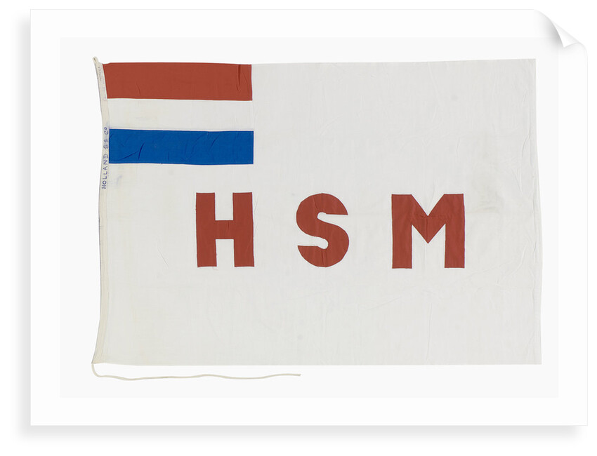 House flag, Holland Steamship Co. by unknown