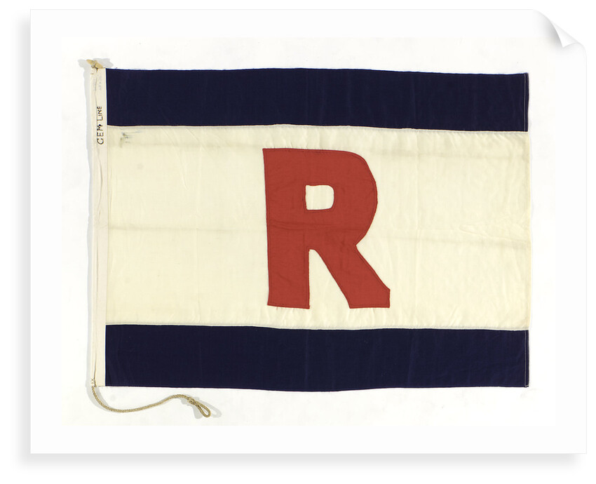 House flag, Gem Line by unknown