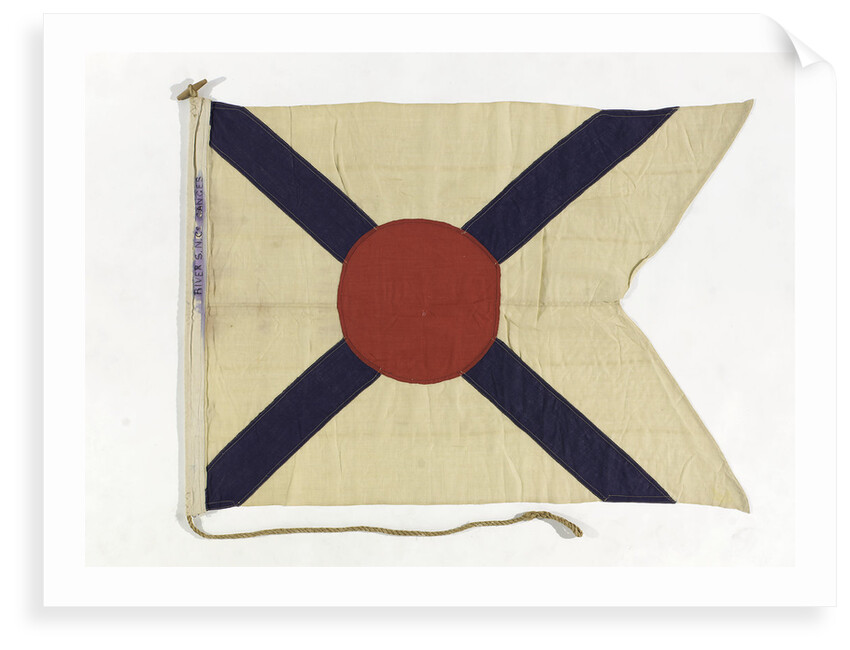 House flag, Rivers Steam Navigation Co. Ltd by unknown
