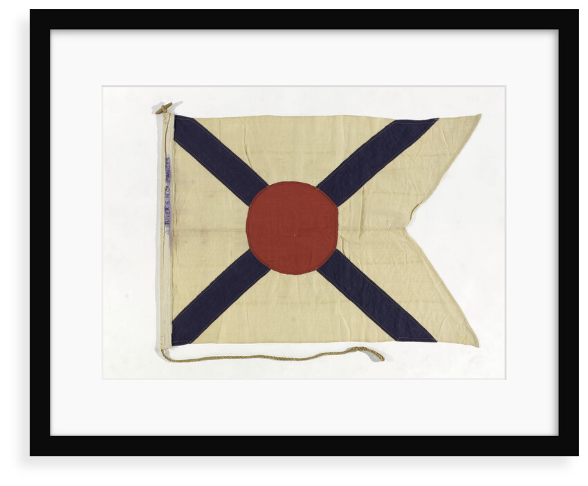 House flag, Rivers Steam Navigation Co. Ltd by unknown