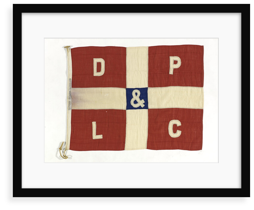 House flag, Dundee Perth and London Shipping Co. by unknown