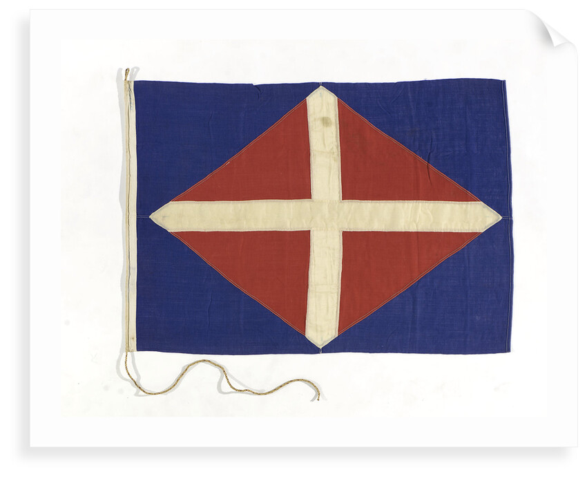 House flag, Straits Steamship Co. Ltd by unknown