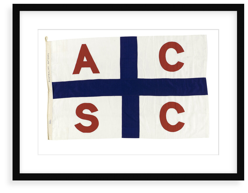 House flag, Australian Coastal Shipping Commission by Thomas Evan Pty Ltd.