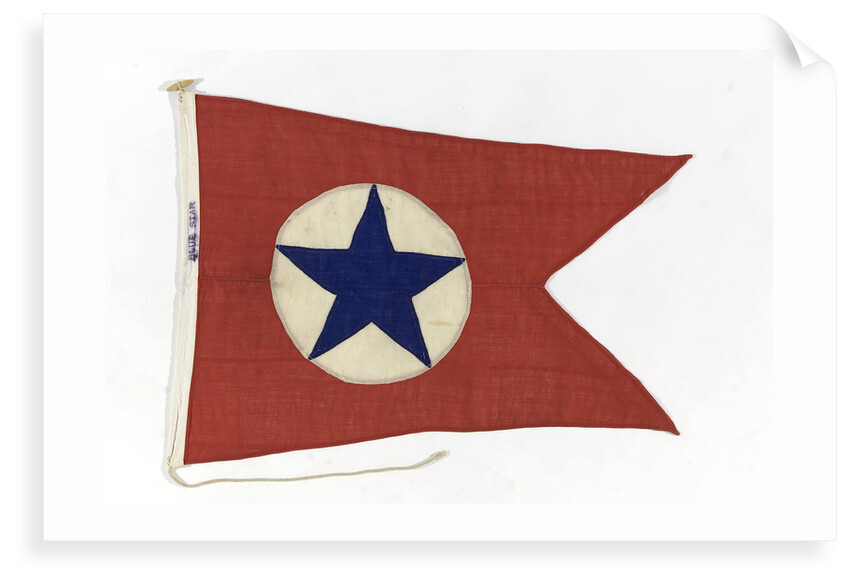 House flag, Blue Star Line Ltd by unknown