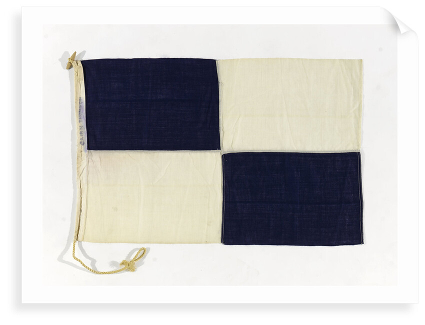 House flag, Cairn Line of Steamships Ltd by unknown