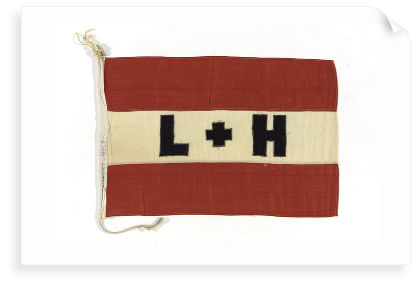 House flag, Lamport & Holt Line Ltd by unknown