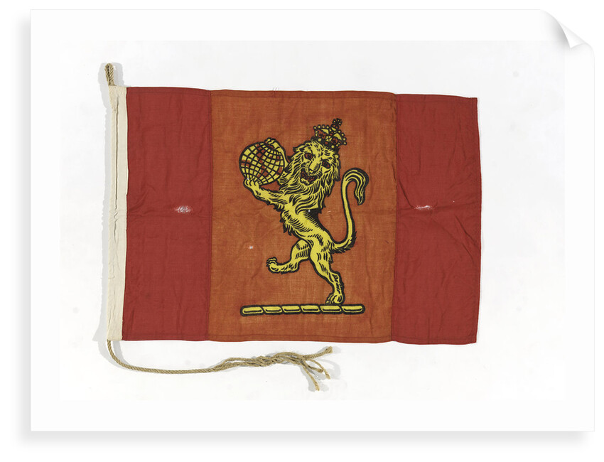House flag, The Cunard Steamship Co. Ltd by unknown
