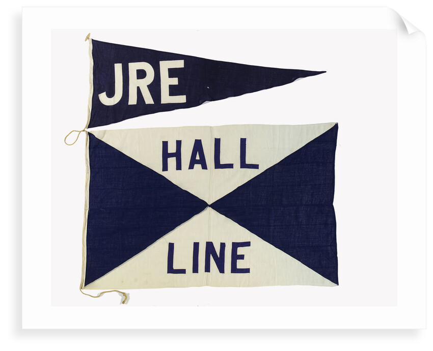 House flag, Hall Line Ltd by unknown