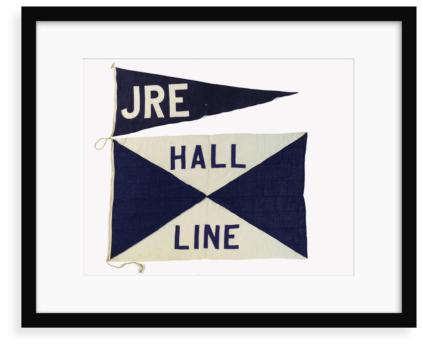 House flag, Hall Line Ltd by unknown