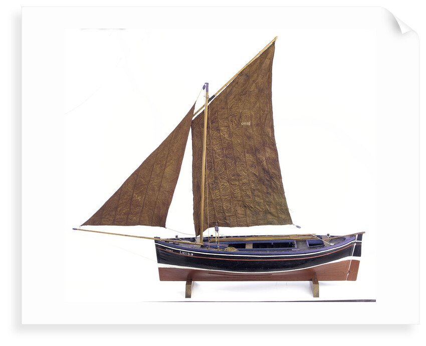 'Refuge', port broadside by George MacLeod
