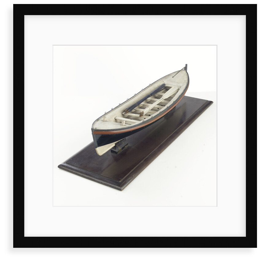 Full hull model, lifeboat, port by David Harvey