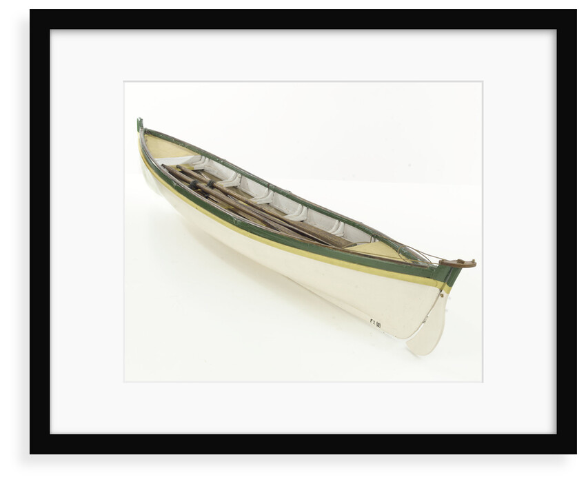 Full hull model, whaler, port stern quarter by unknown