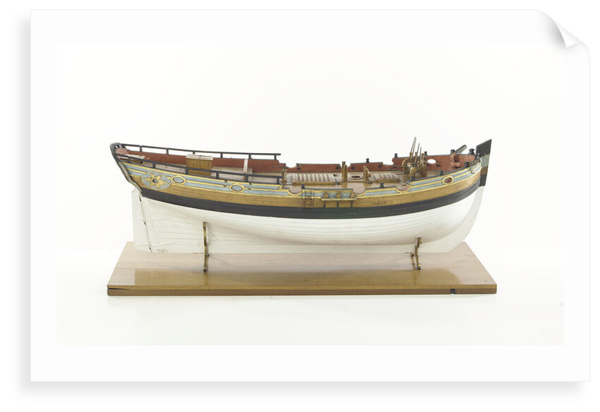 Trinity House hoy, starboard broadside by unknown