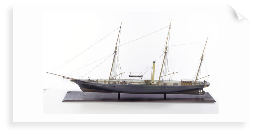 HMY 'Fairy' (1845), port broadside by unknown