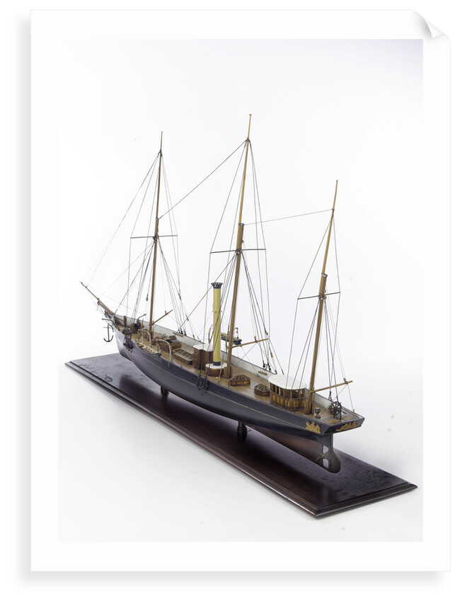HMY 'Fairy' (1845), port stern quarter by unknown