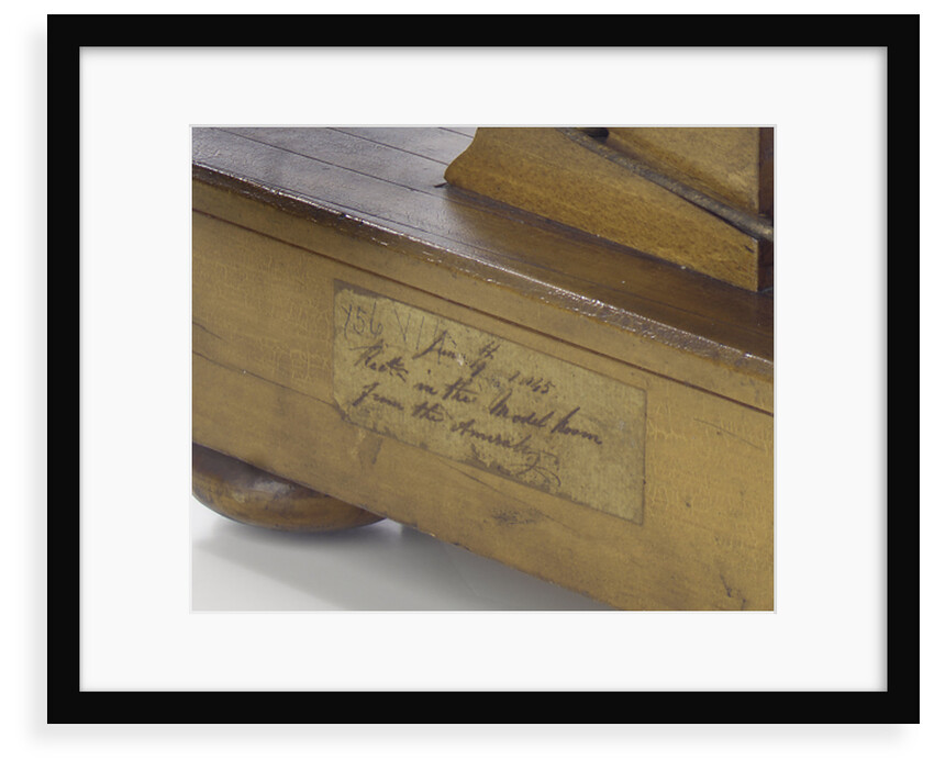 'Victoria & Albert', label detail by Unknown