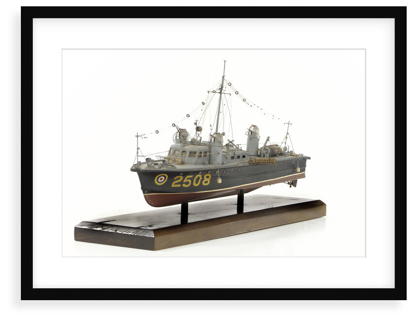 Full hull model, air-sea rescue launch, port by unknown