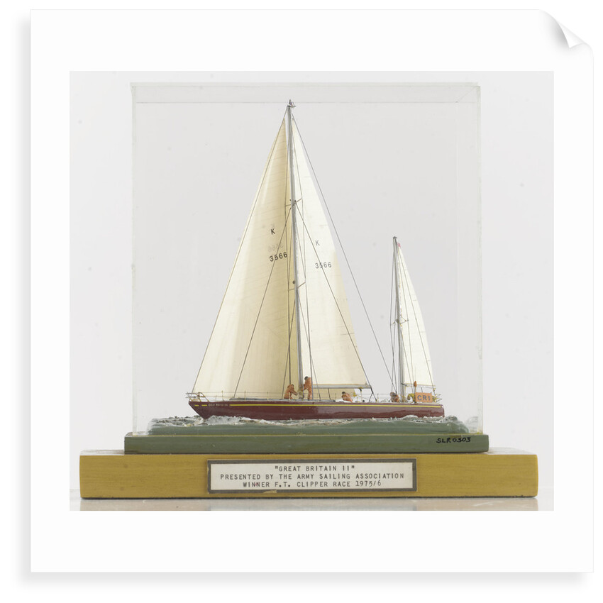 'Great Britain II', port broadside by Brian H. Williams