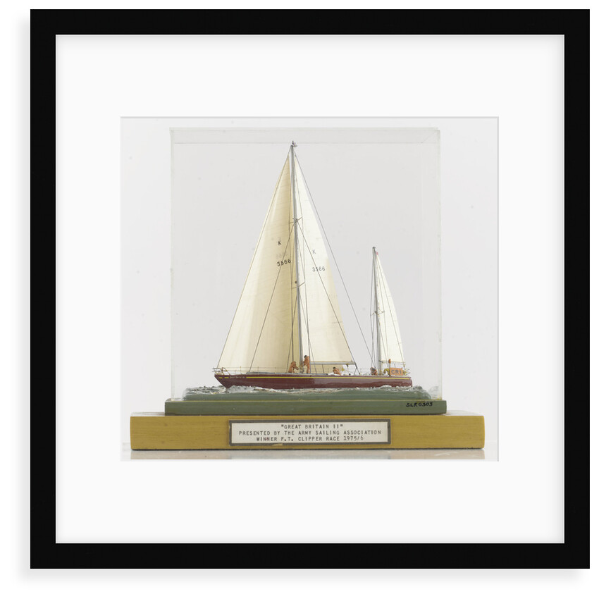 'Great Britain II', port broadside by Brian H. Williams