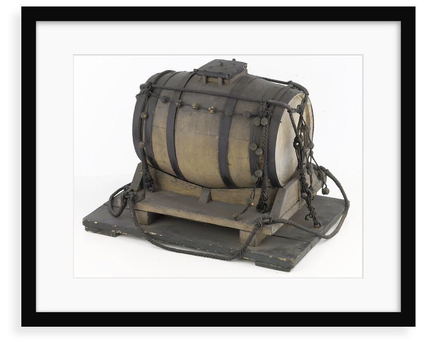 Full hull modell, raft lifeline by unknown
