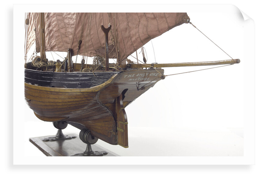 'The Only One', port stern, counter by Unknown