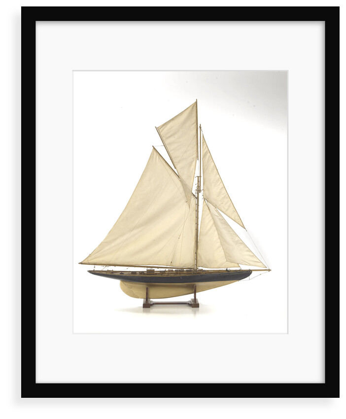 'Satanita', starboard broadside by unknown