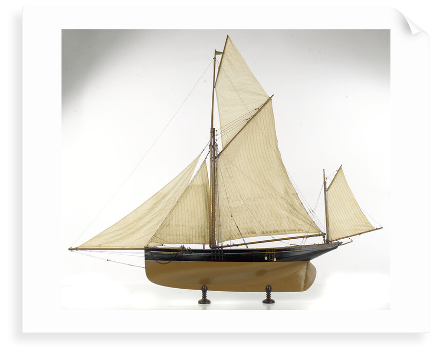 'Florinda', port broadside by unknown