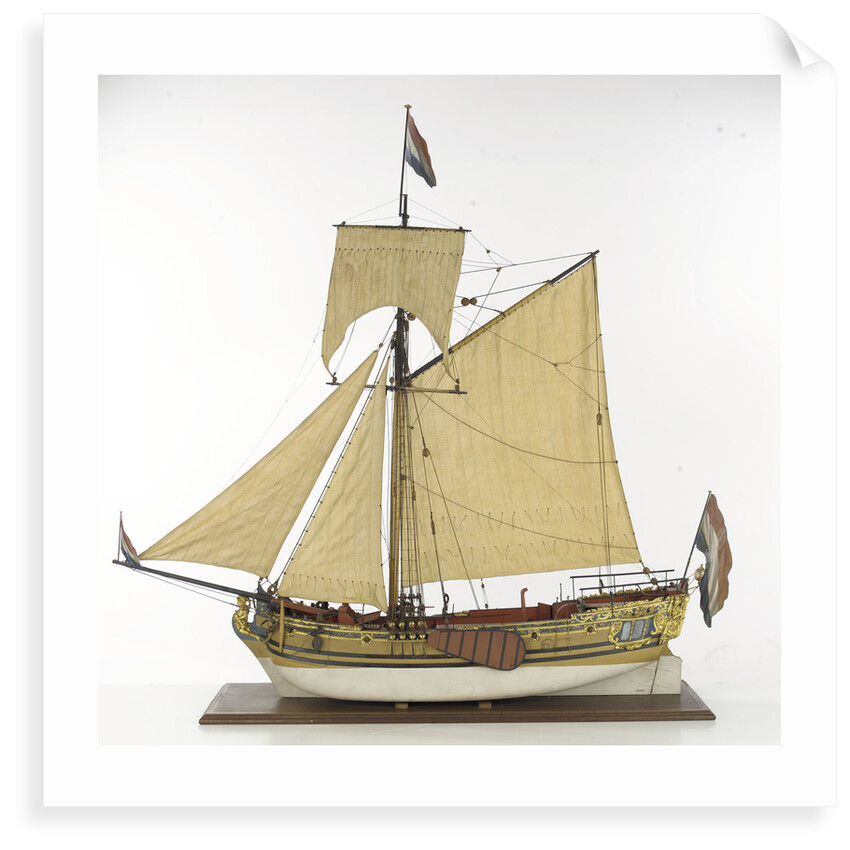 Prinz Van Oranje', port broadside by unknown