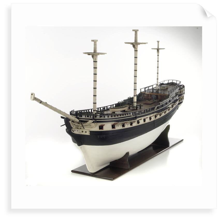 East Indiaman cargo vessel by Unknown