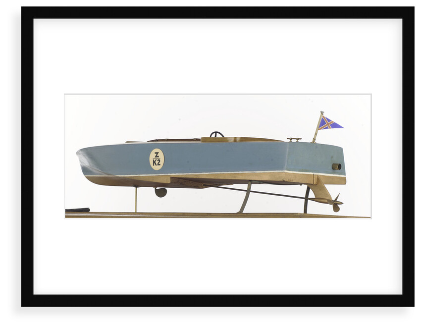 'Miss Betty', port stern quarter waterline by Camper & Nicholsons Ltd.