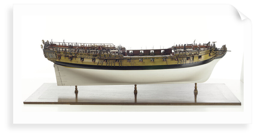 'Amazon', starboard broadside by unknown