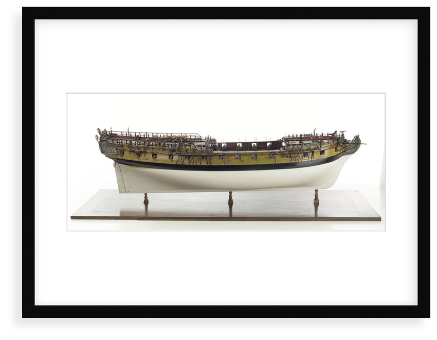 'Amazon', starboard broadside by unknown