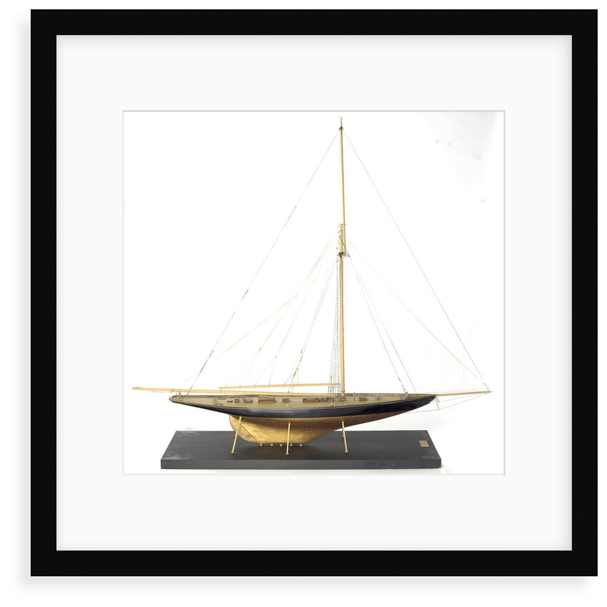 'Britannia' (1893), starboard broadside by John Phillips