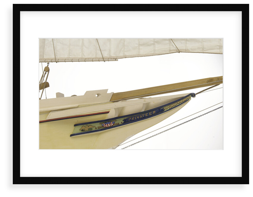 'Privateer', bow, trail board detail by J.A. Thompson