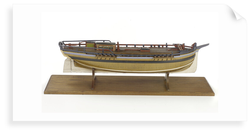 'Lady Nelson', starboard broadside by unknown