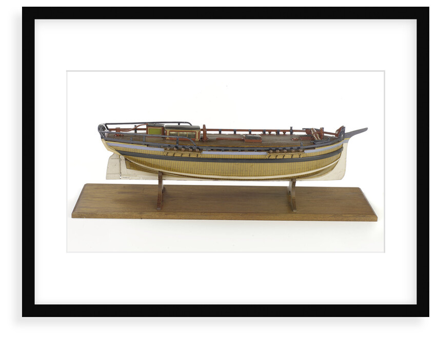 'Lady Nelson', starboard broadside by unknown