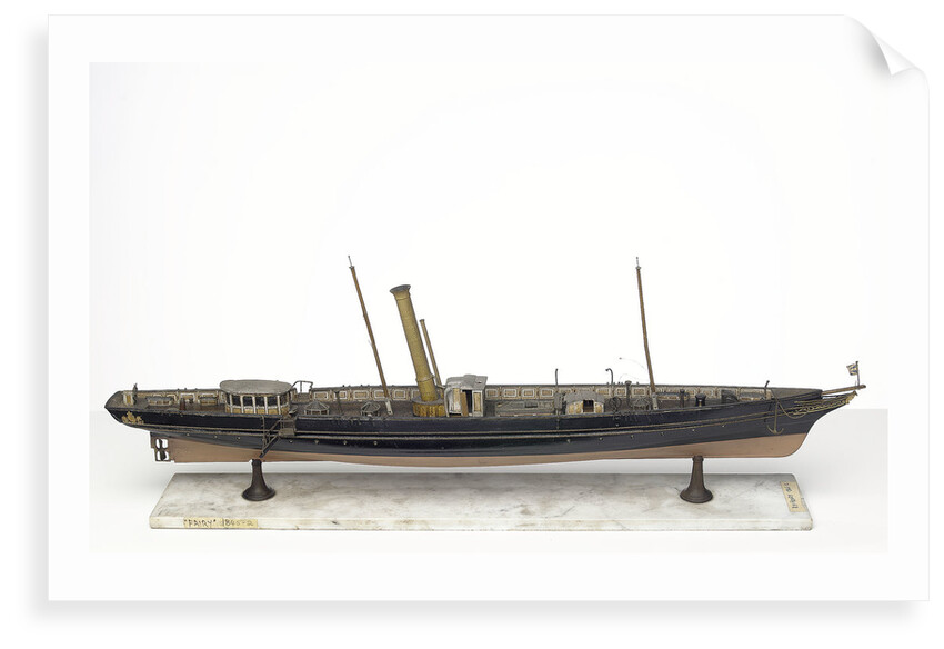 HMY 'Fairy', starboard broadside by Thomas Ditchburn