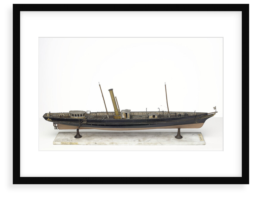 HMY 'Fairy', starboard broadside by Thomas Ditchburn