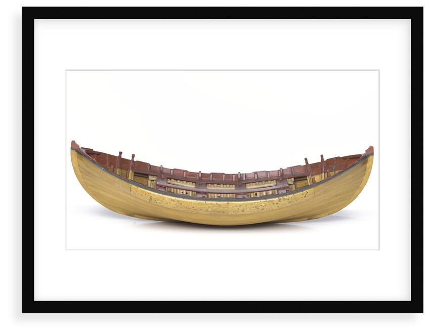 Full hull model, Greathead lifeboat, broadside by unknown