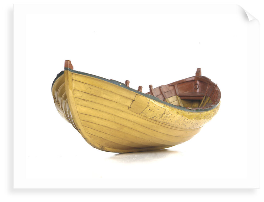 Full hull model, Greathead lifeboat by Unknown