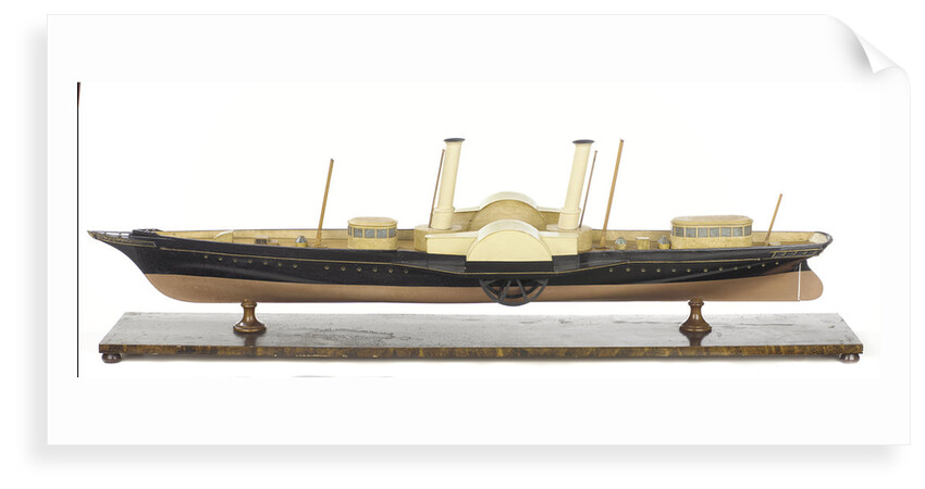'Alberta', port broadside by unknown