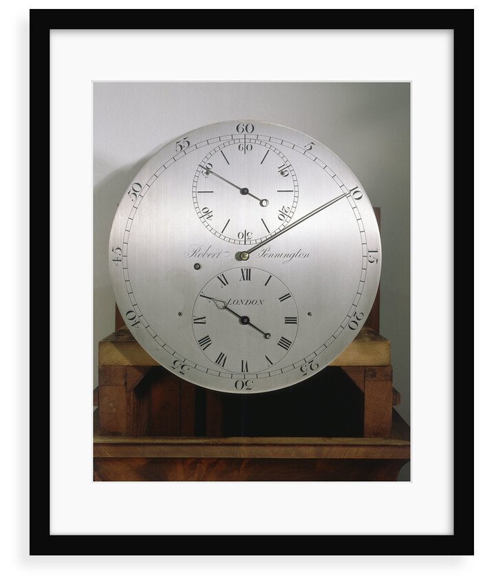Astronomical regulator, face by Robert Pennington