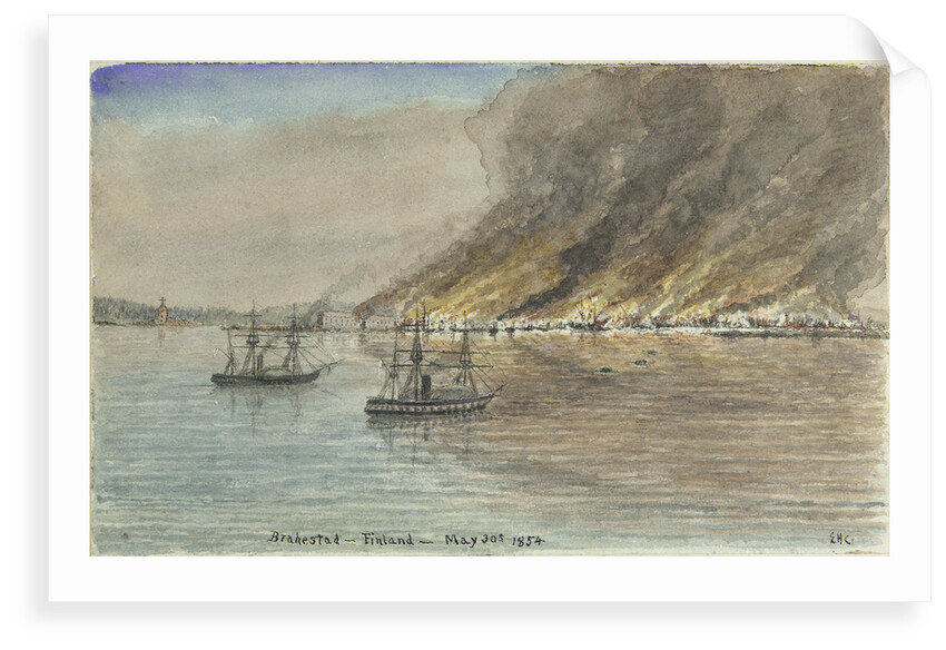 The Boats Leaving for Gamla by Dr Edward Hodges Cree