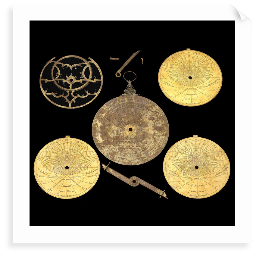 Replica astrolabe by R. Lucas-Dean