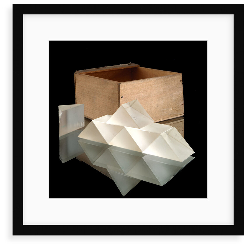 Prisms and box by unknown